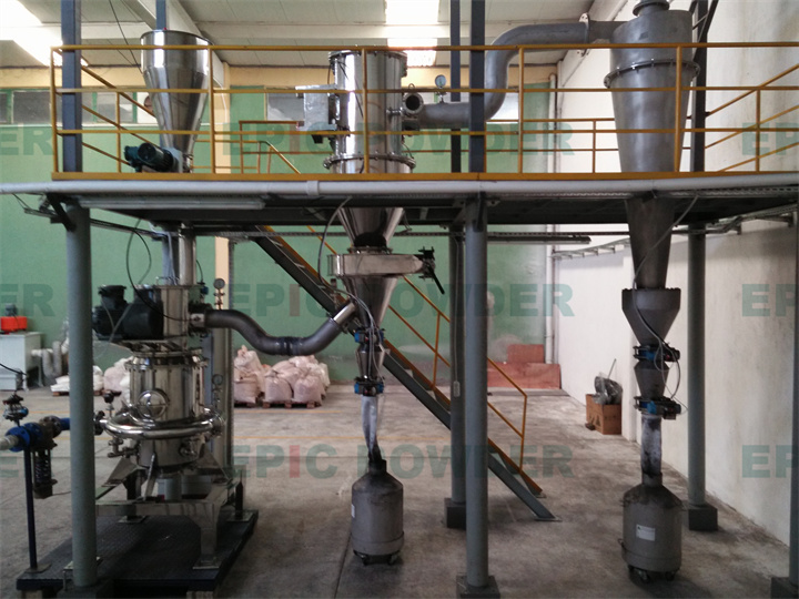 大型对喷式气流磨