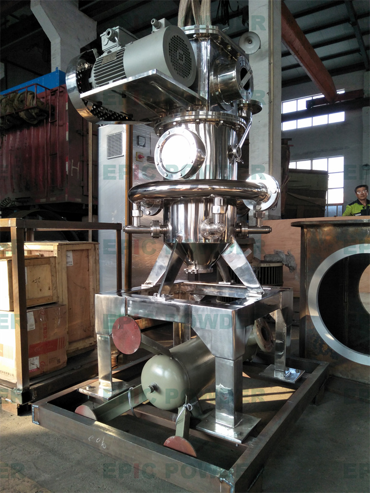 实验型圆盘式气流磨