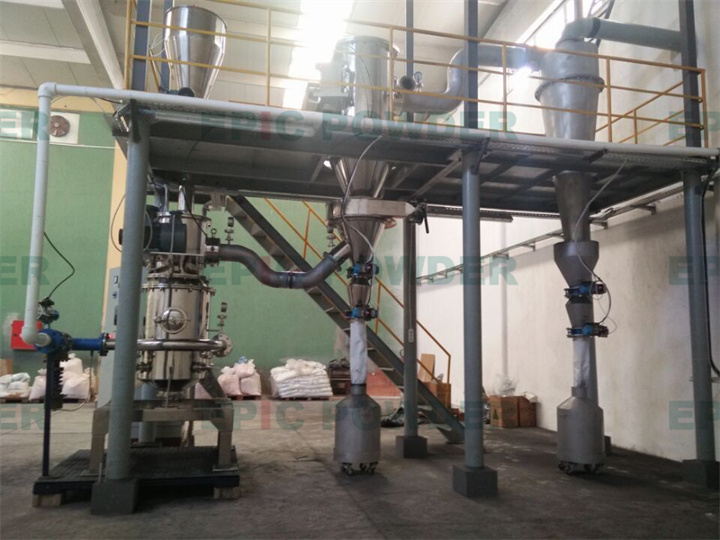 实验型圆盘式气流磨