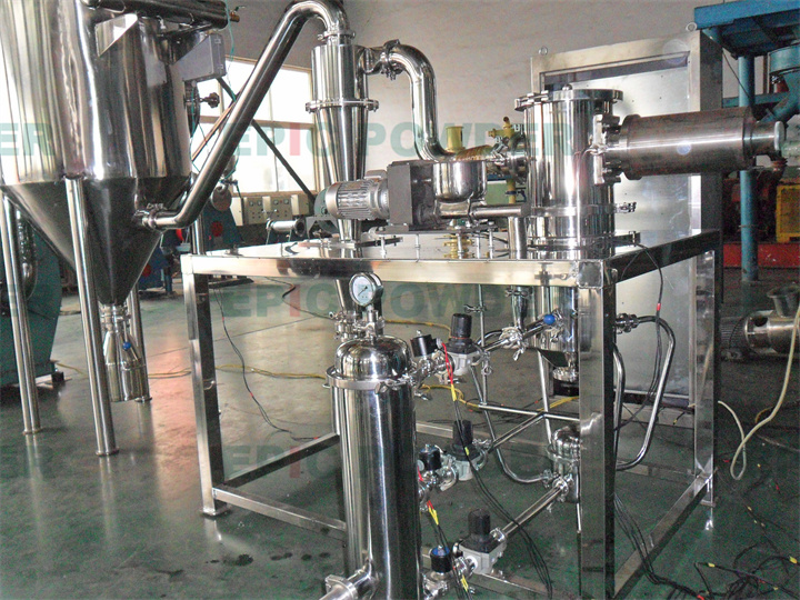 实验型扁平式气流磨