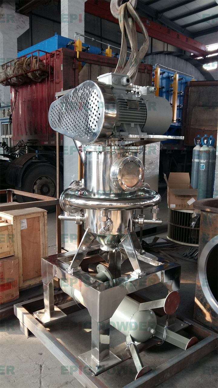 实验型圆盘式气流磨