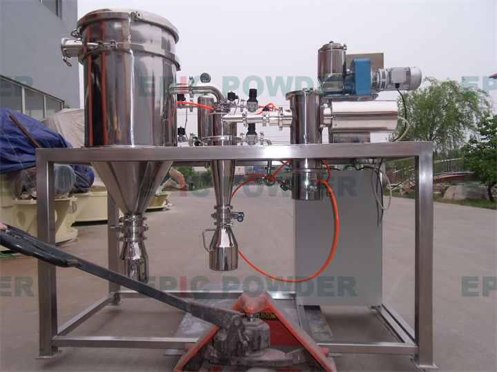 小产量圆盘式气流粉碎机