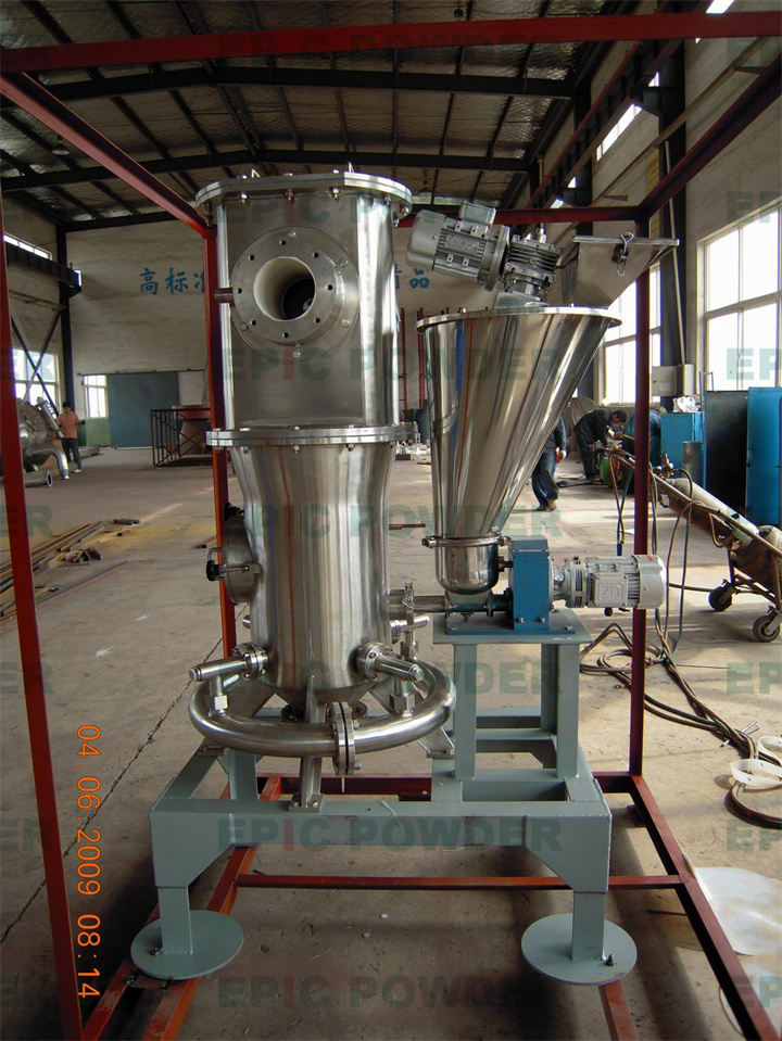 实验型圆盘式气流粉碎机