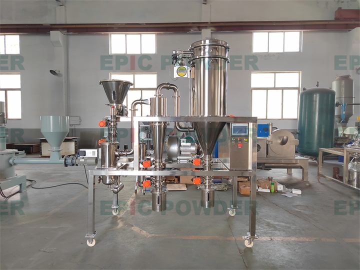 小型扁平式气流粉碎机